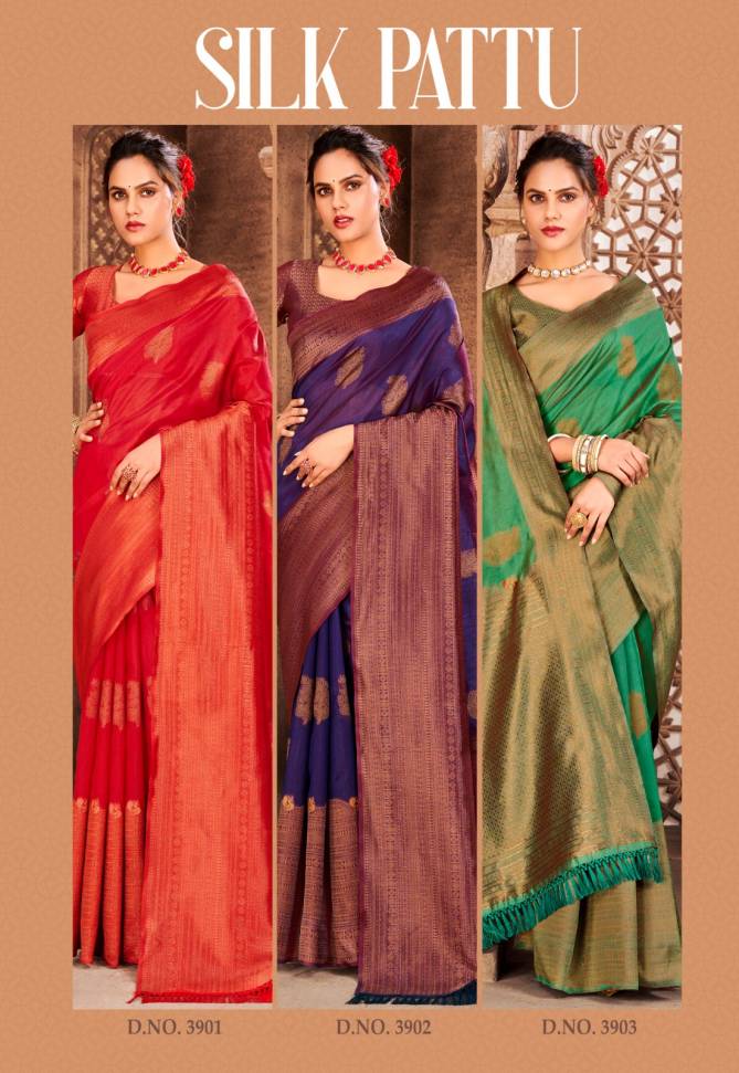 Siddharth Silk Pattu Vol 1 Wholesale Banarasi Silk Sarees Catalog